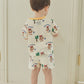 (5Y) Contrast Binding Loungewear