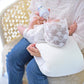 Quilted White Nursing Arm Pillow