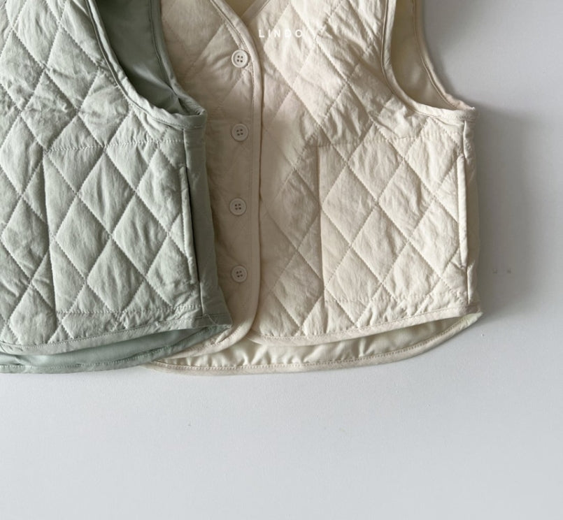 (5-6Y) Lightweight Quilting Vest