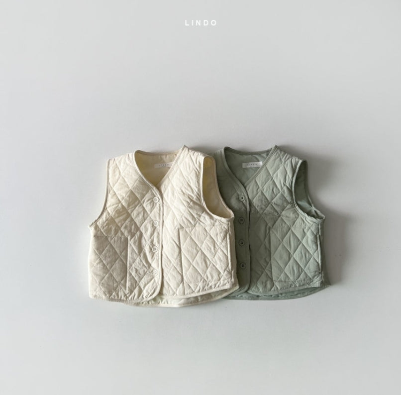 (5-6Y) Lightweight Quilting Vest