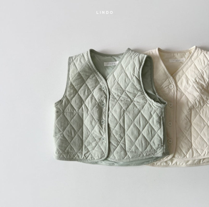 (5-6Y) Lightweight Quilting Vest