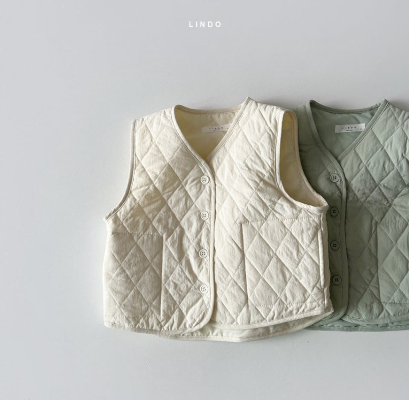 (5-6Y) Lightweight Quilting Vest