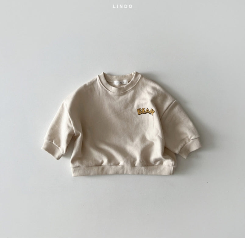 (1-2Y) Cute Three Bear Sweatshirts