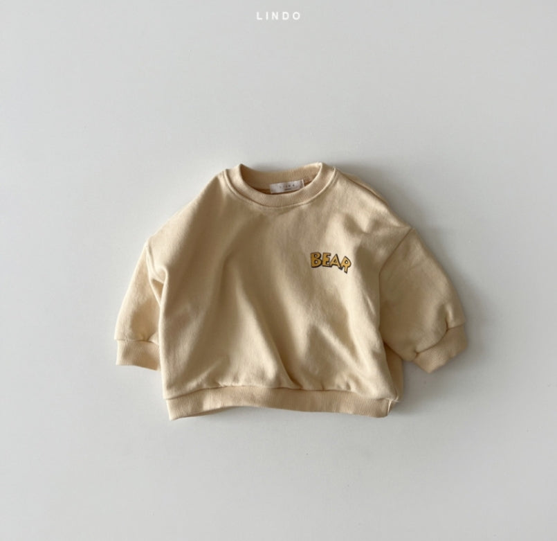 (1-2Y) Cute Three Bear Sweatshirts