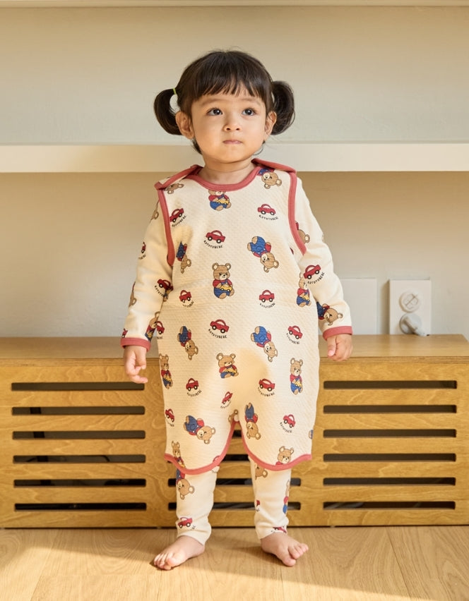 (0-2Y) Suger Long Sleep Vest