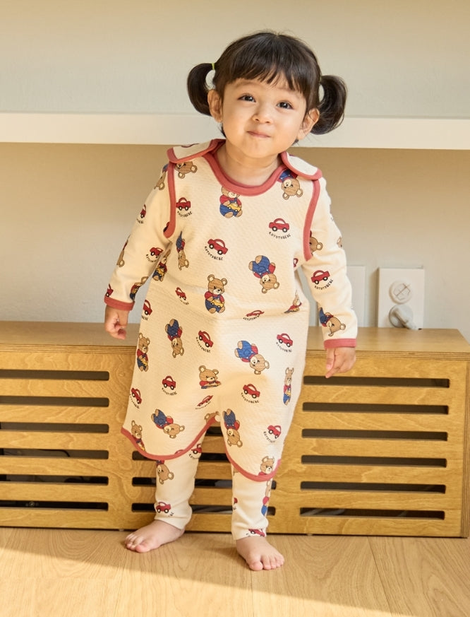 (0-2Y) Suger Long Sleep Vest