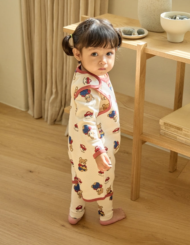 (0-2Y) Suger Long Sleep Vest