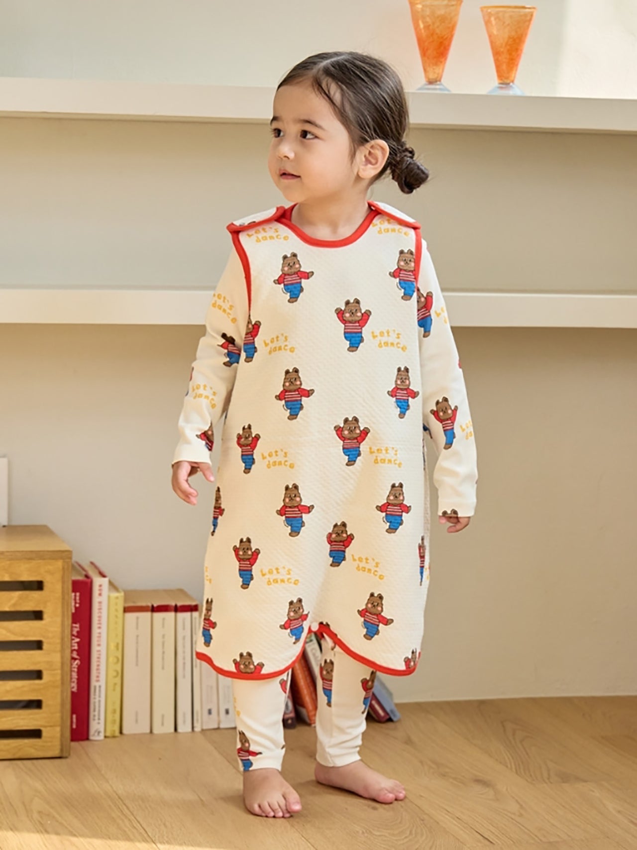 (0-2Y) Suger Long Sleep Vest