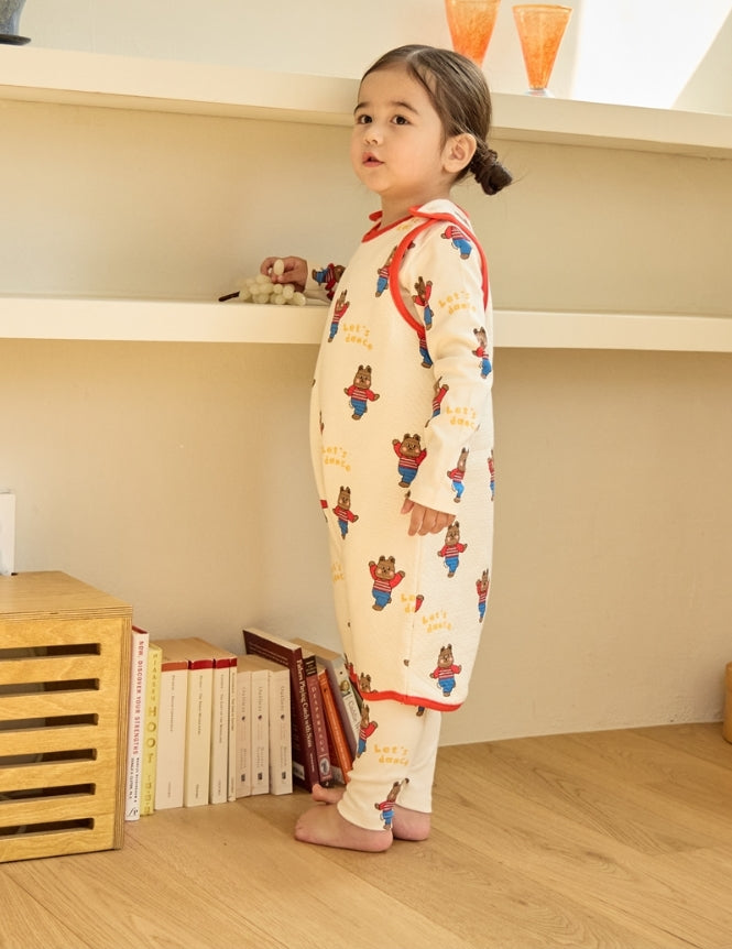 (0-2Y) Suger Long Sleep Vest