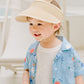 (1-2Y) Rabbit Straw Baby Sun Cap