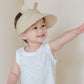 (1-2Y) Rabbit Straw Baby Sun Cap