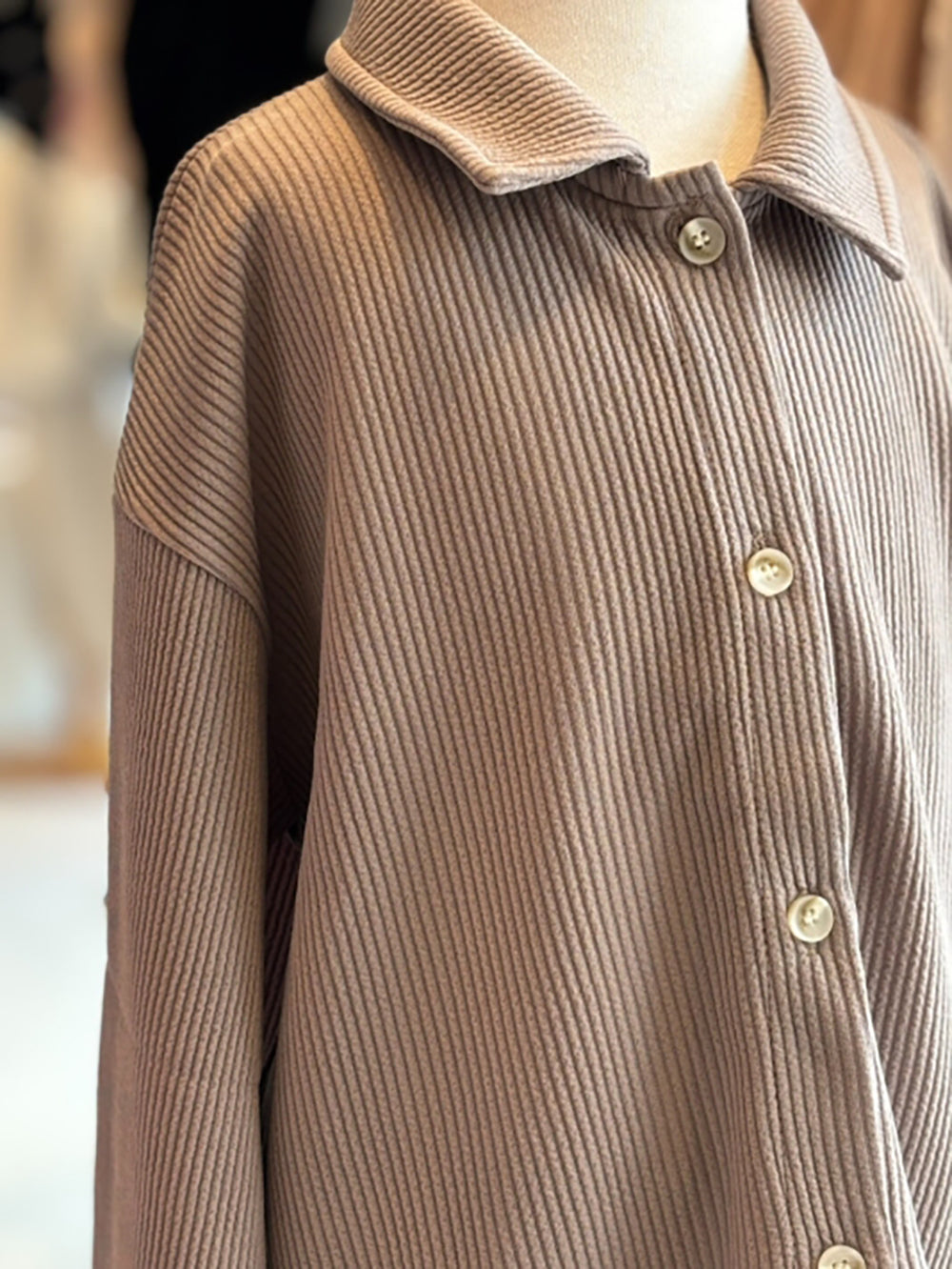 Square Collar Top and Bottom Set