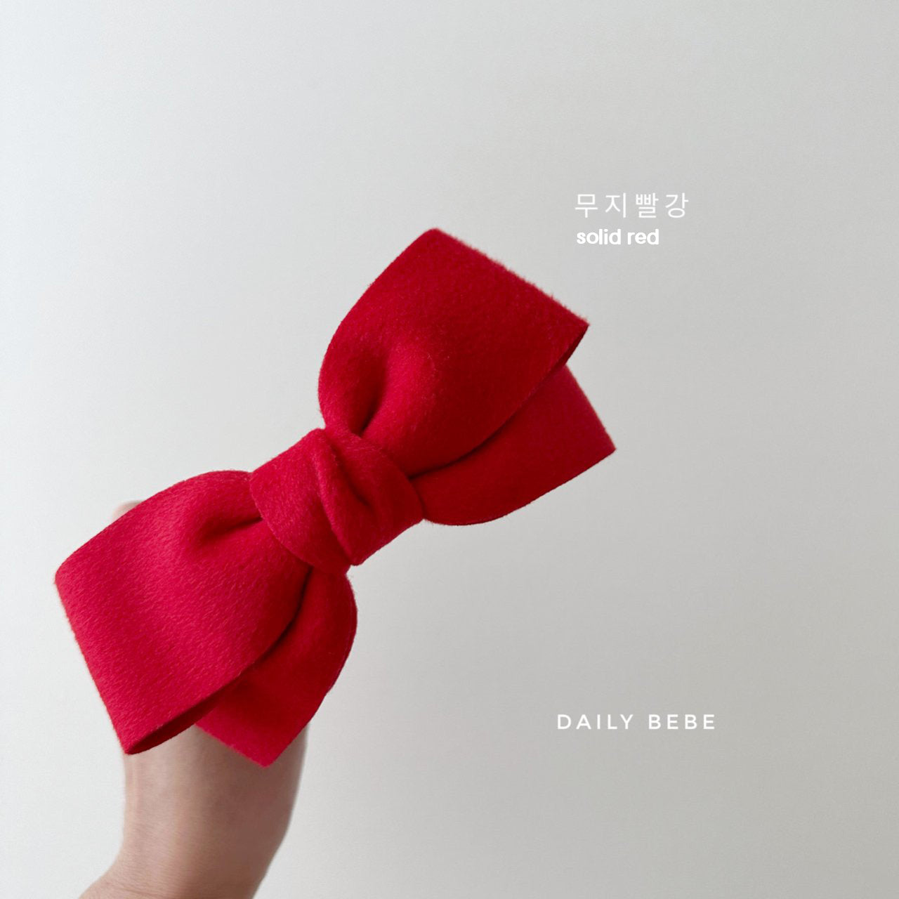 Red Bow Headband