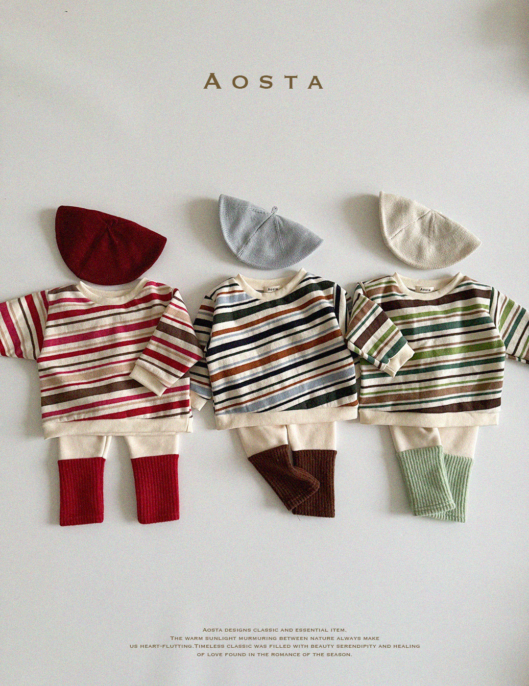 [Preorder] Stripe Sweatshirts