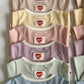 Plain Top and Bottom Pajama Set