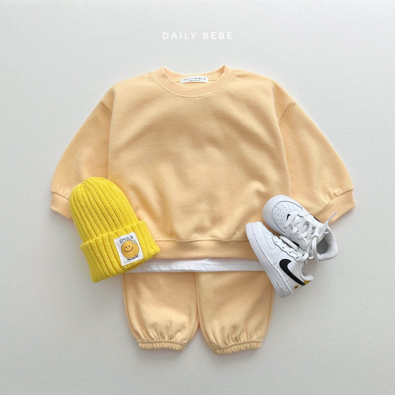 (2-4Y) Cotton Jogger Set