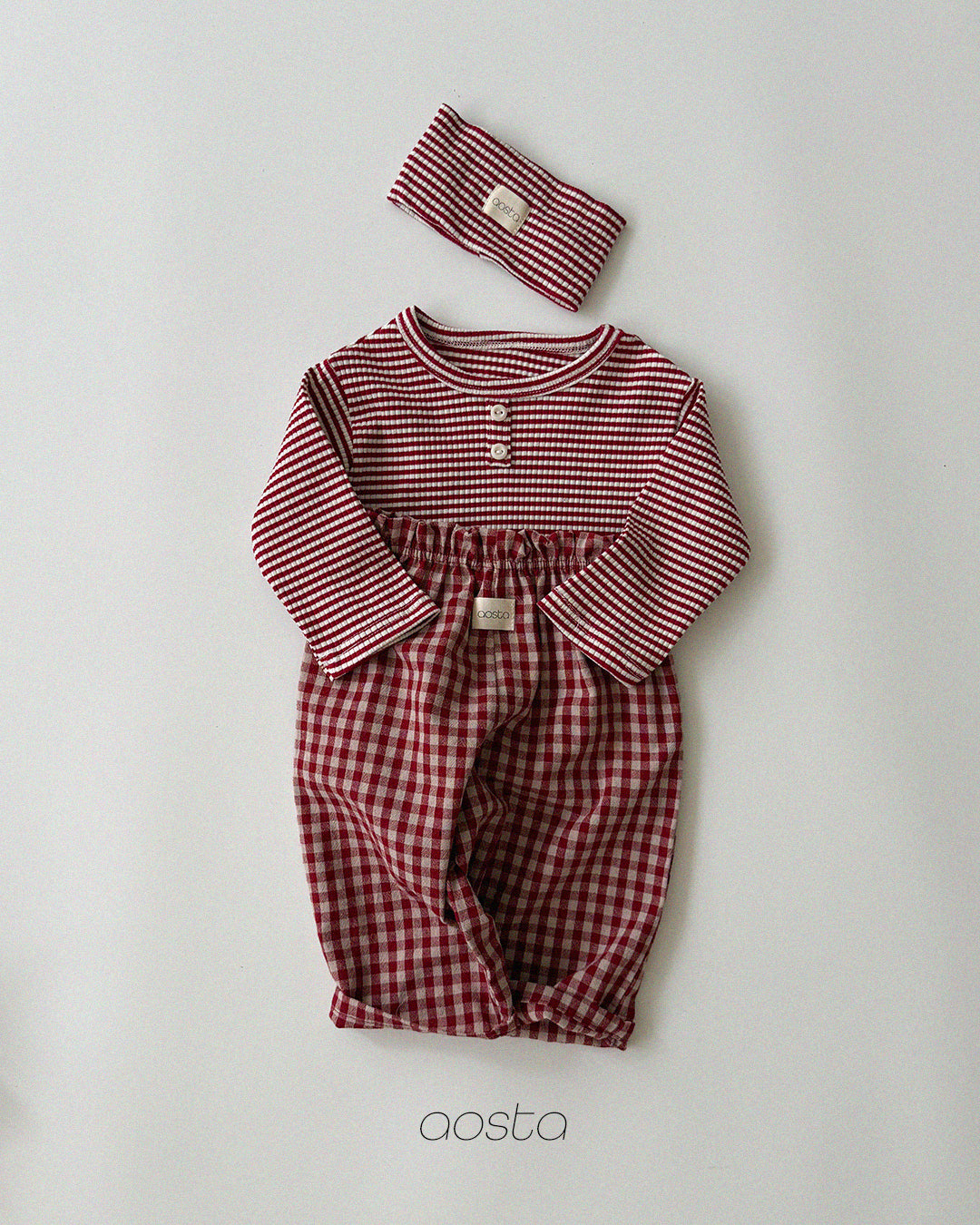 [Preorder] Caramel Check Pants