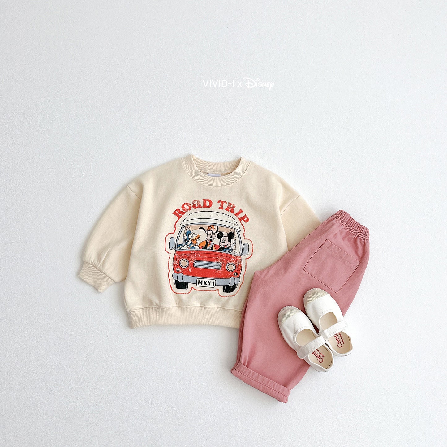 (4-6Y) Road Bus Sweatshirts