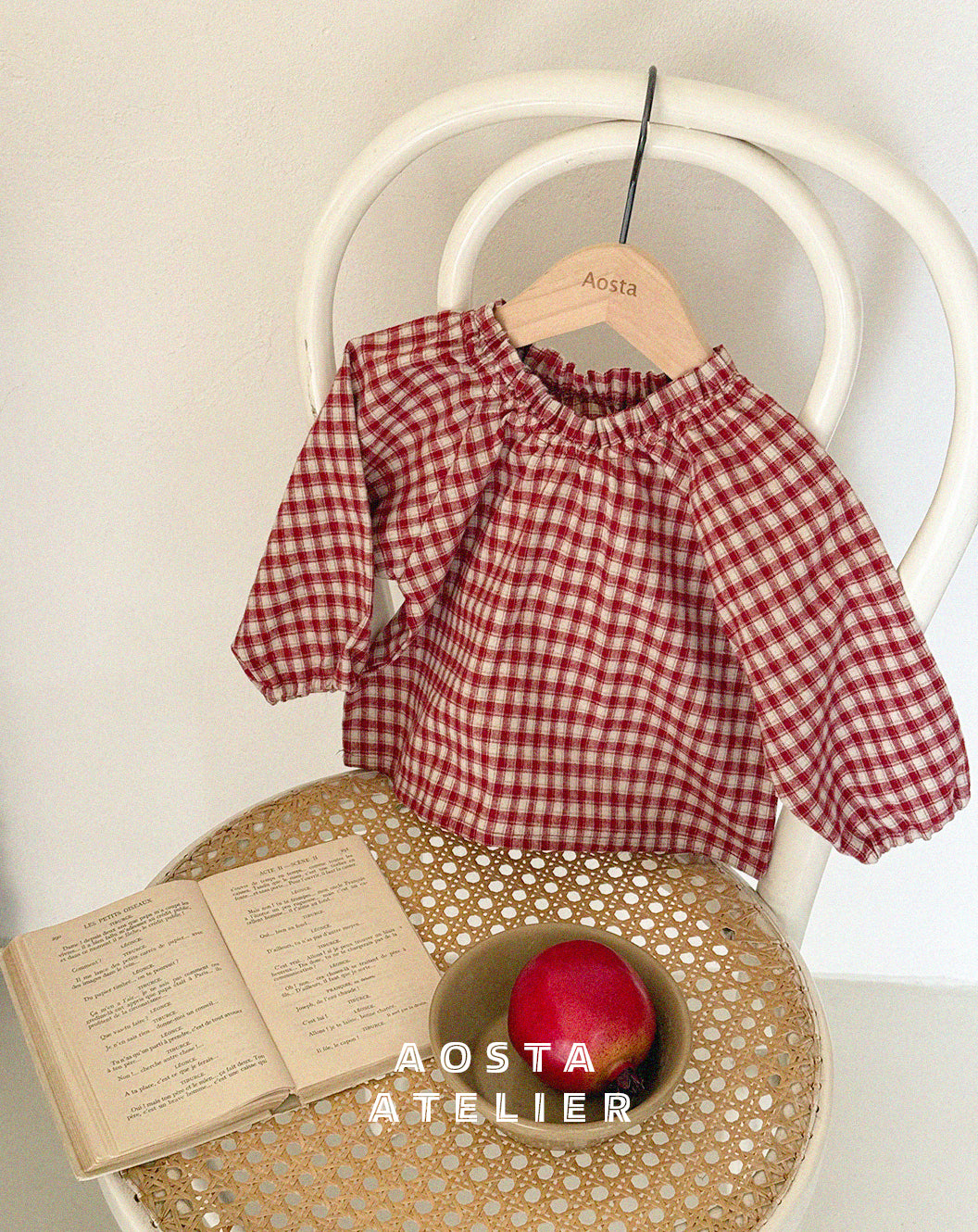 [Preorder] Le Check Blouse