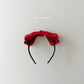 Red Bow Headband