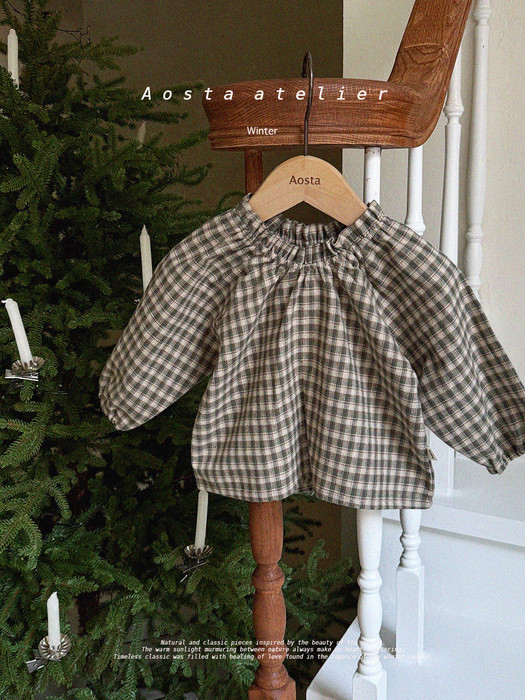 [Preorder] Le Check Blouse