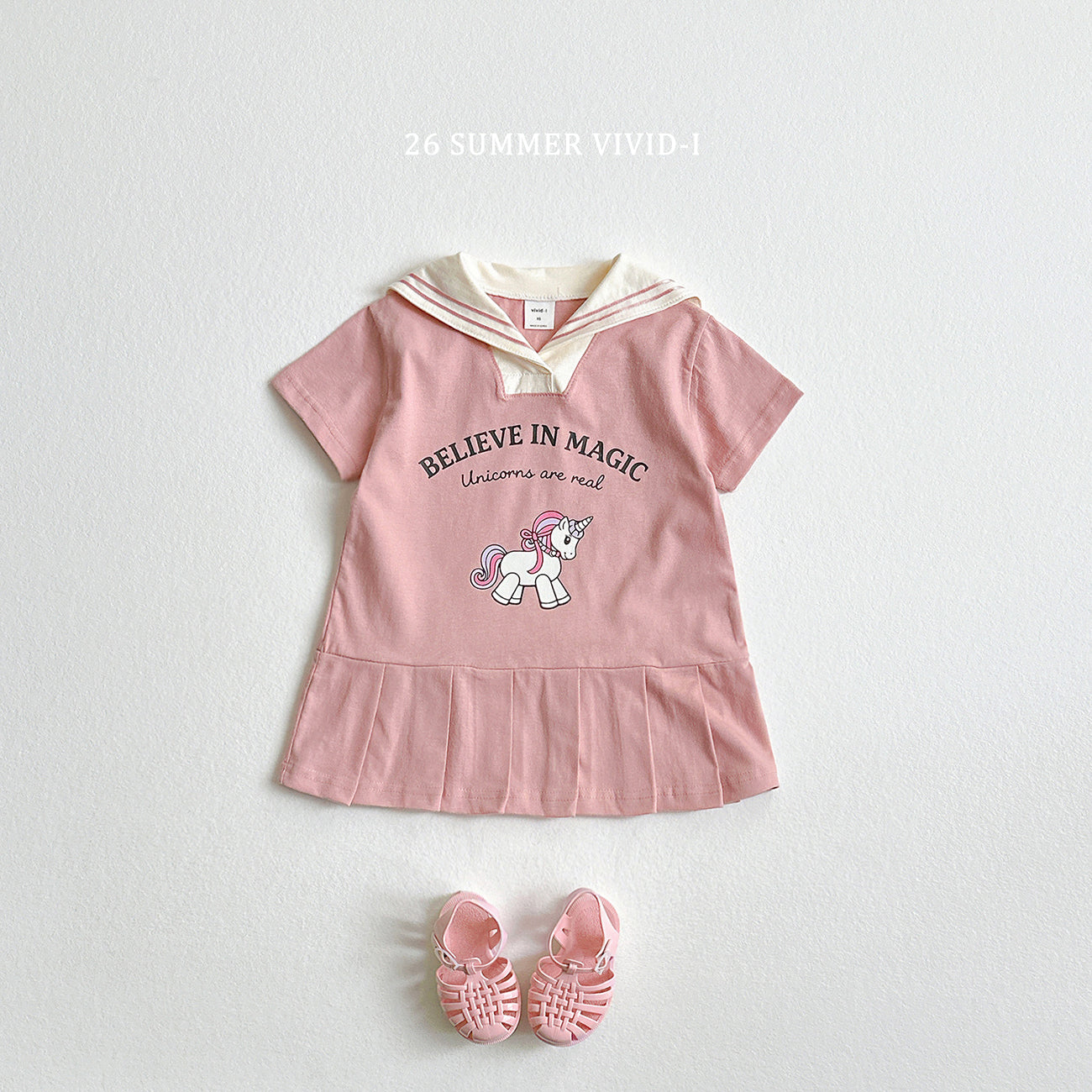 [Preorder] Unicorn Sailor Collar Dress