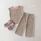 [Preorder] Contrast Pleated Set