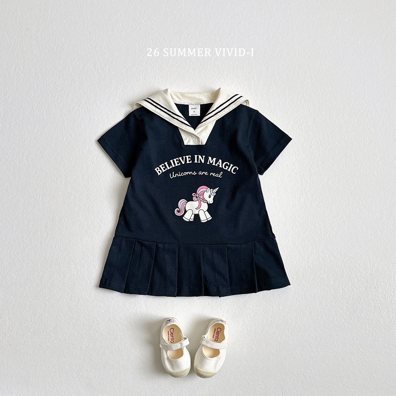 [Preorder] Unicorn Sailor Collar Dress