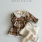 [Preorder] Wool Check Dress