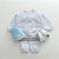 (2-4Y) Cotton Jogger Set