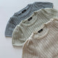 [Preorder] Knit Eyelet Tee