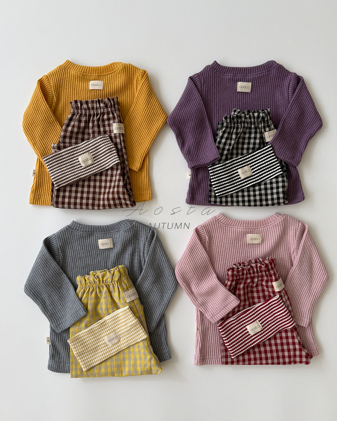 [Preorder] Caramel Check Pants