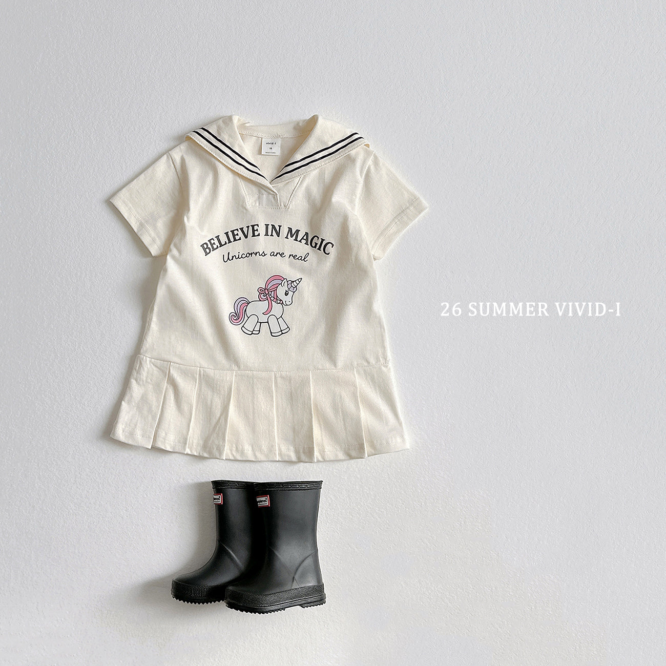 [Preorder] Unicorn Sailor Collar Dress