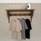 Square Collar Top and Bottom Set