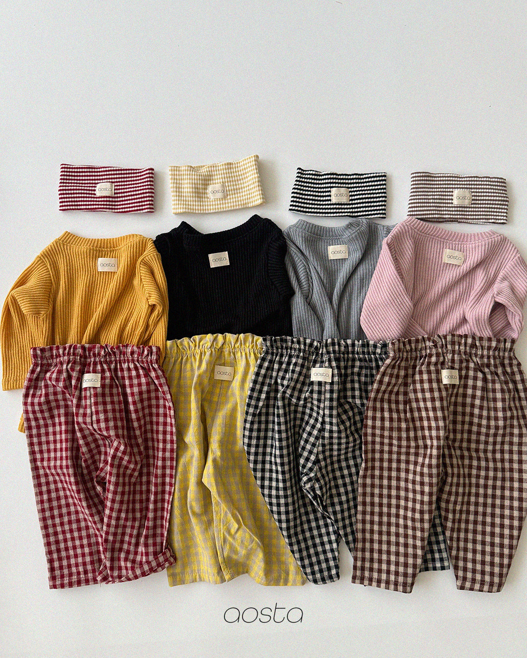 [Preorder] Caramel Check Pants