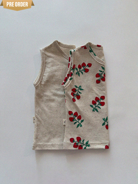 [Preorder] Linen Sleeveless Tee