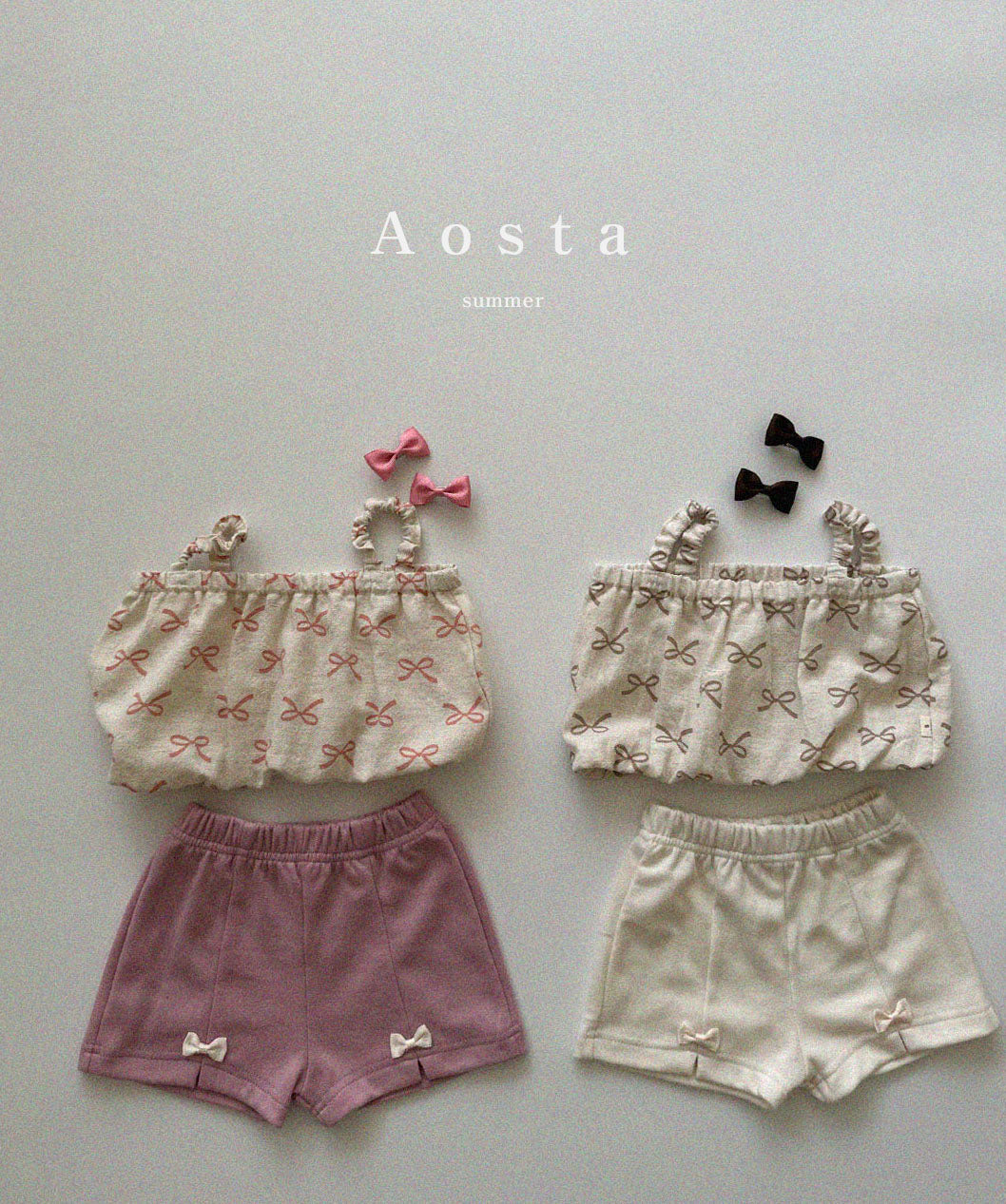 (1Y) Ribbon Blouse