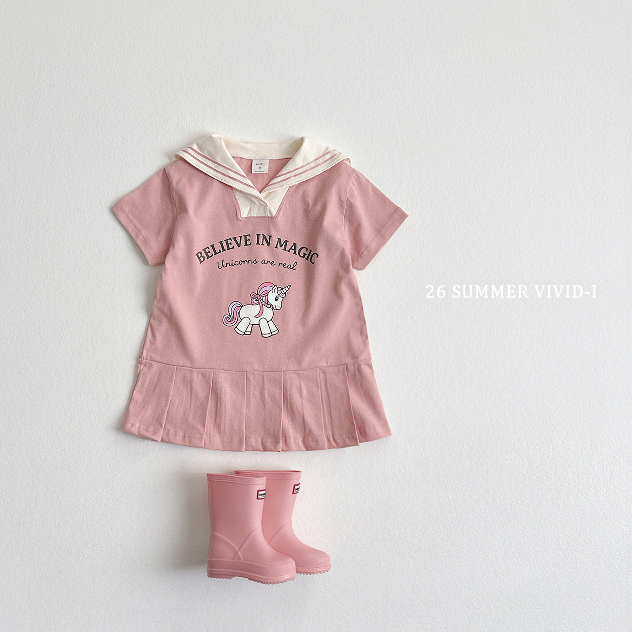 [Preorder] Unicorn Sailor Collar Dress