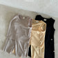 (6-12m) Pleated 2pc Set