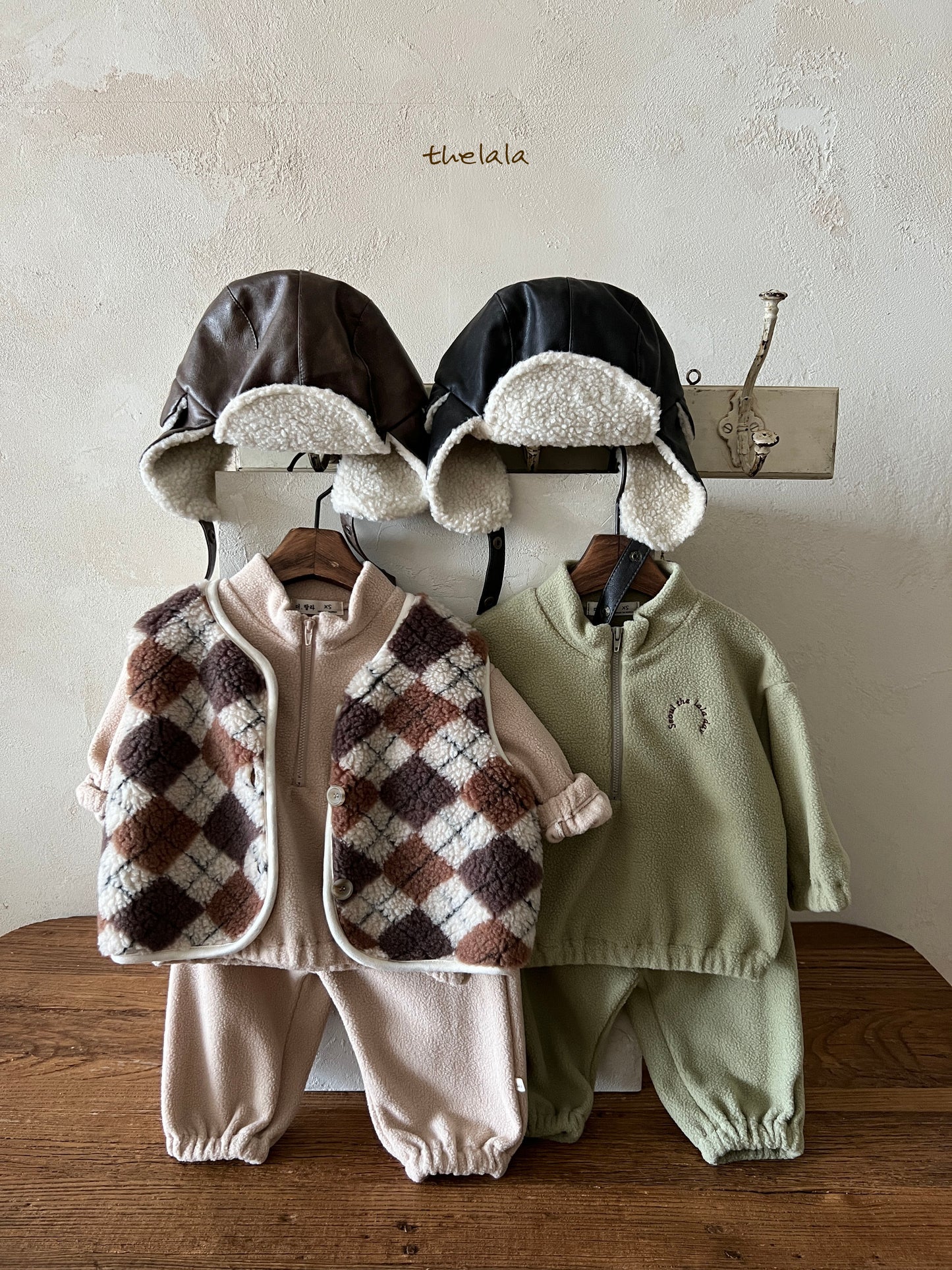 [Preorder] Argyle Vest (Kid/Mom)