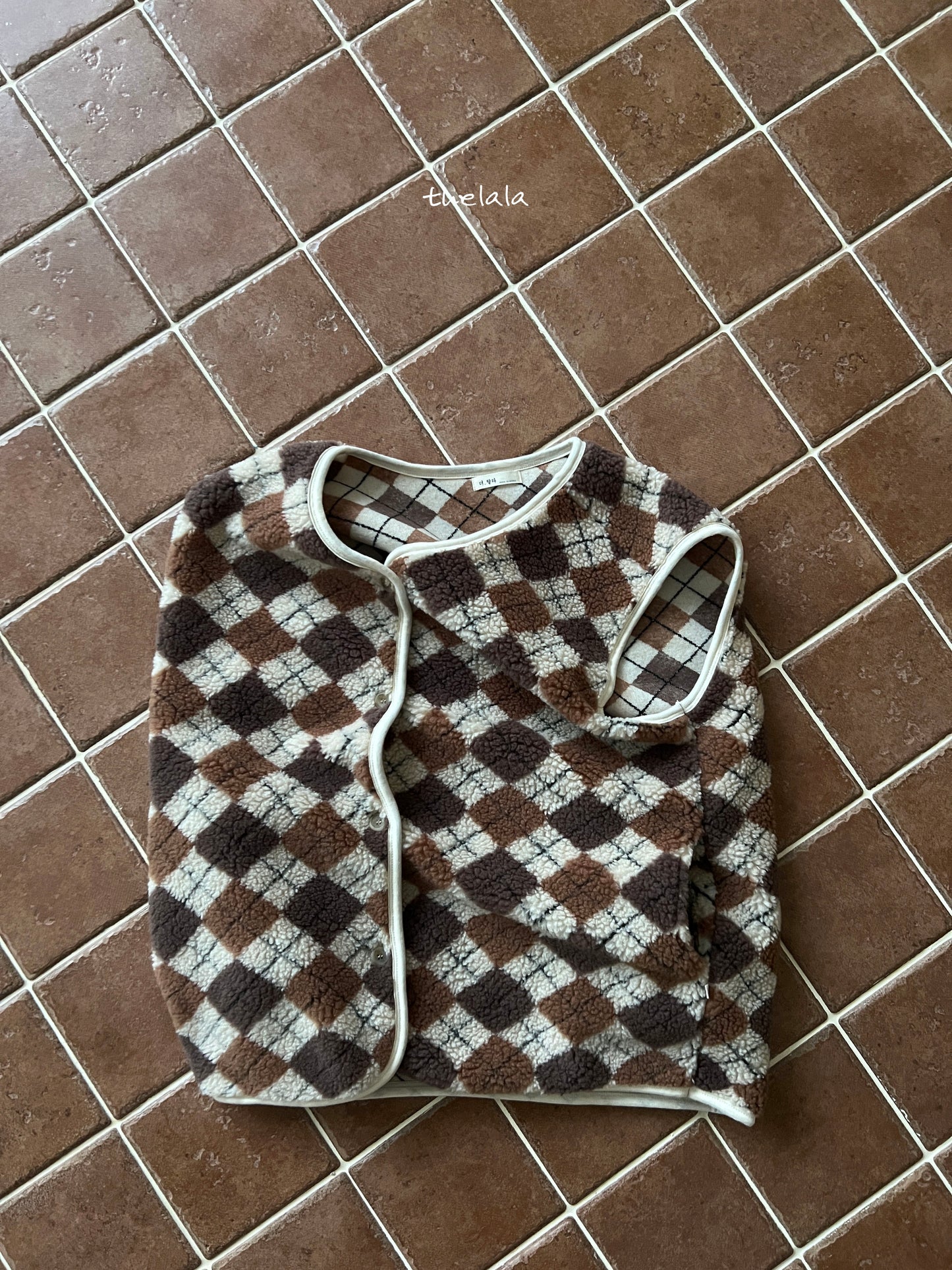 [Preorder] Argyle Vest (Kid/Mom)