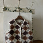 [Preorder] Argyle Vest (Kid/Mom)