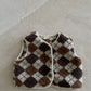 [Preorder] Argyle Vest (Kid/Mom)