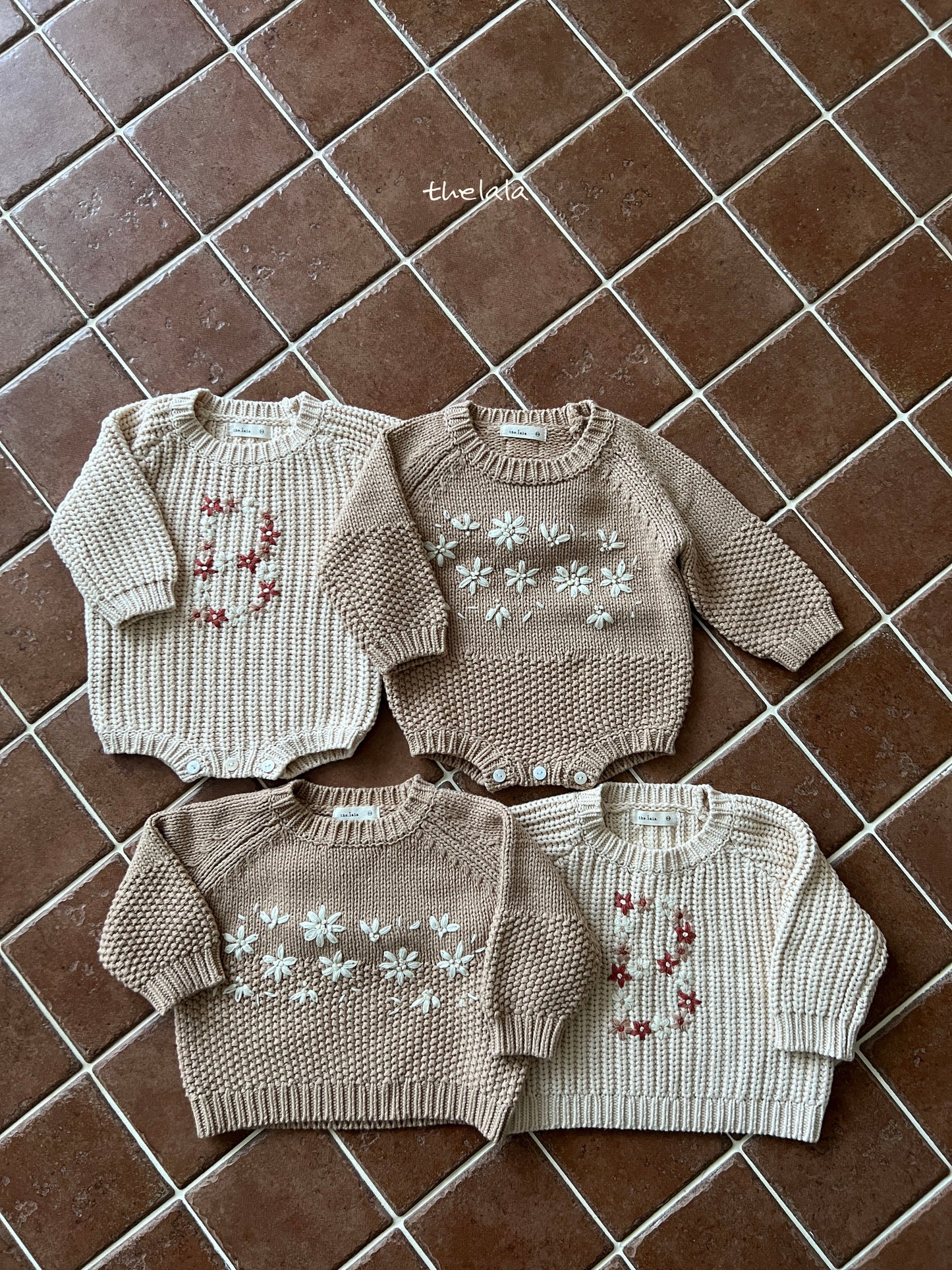 [Preorder] Floral Path Bodysuit / Sweater