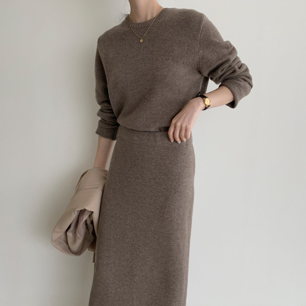 Wool Knit 2pc Set