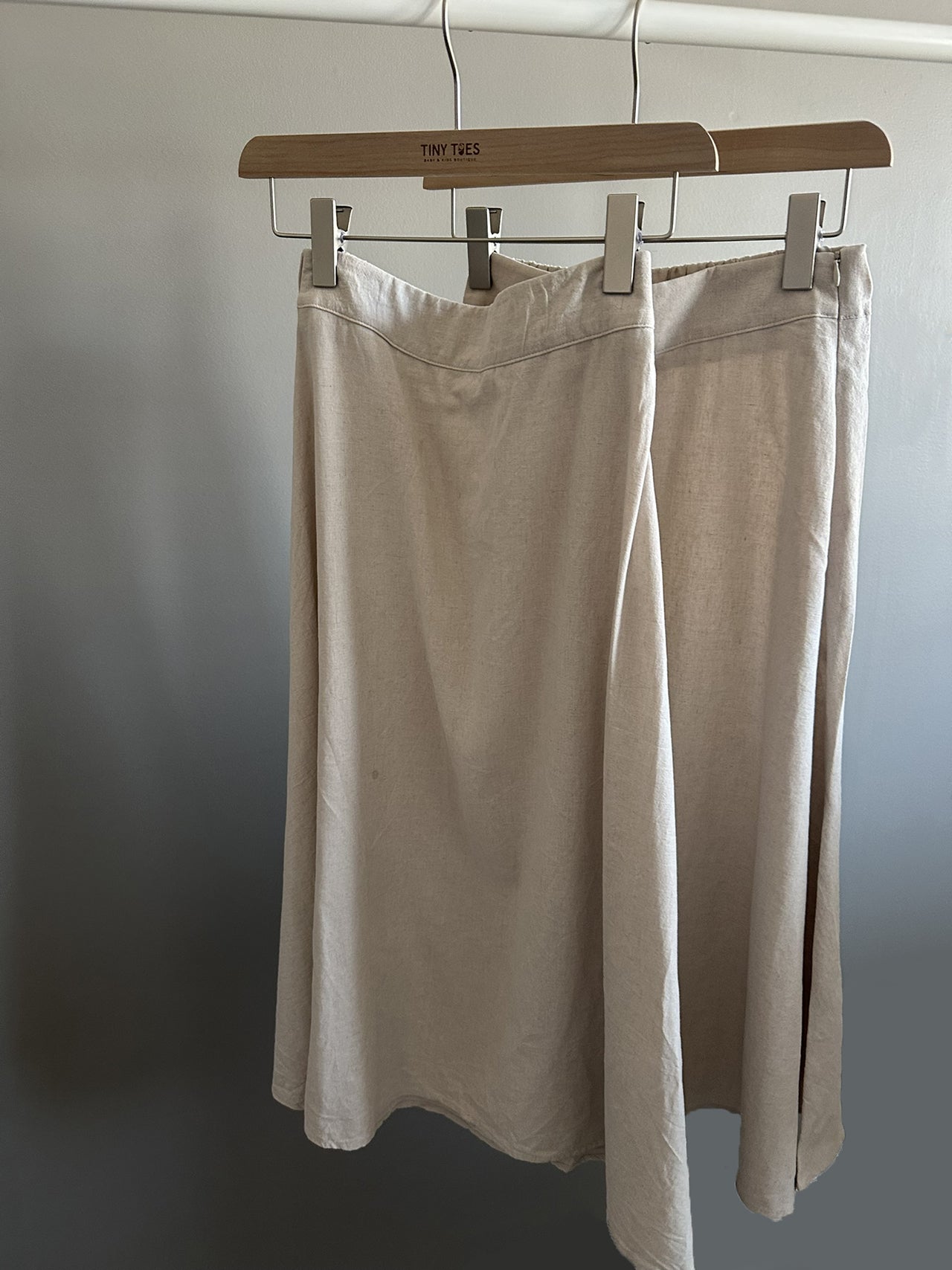 Linen Flare Skirts