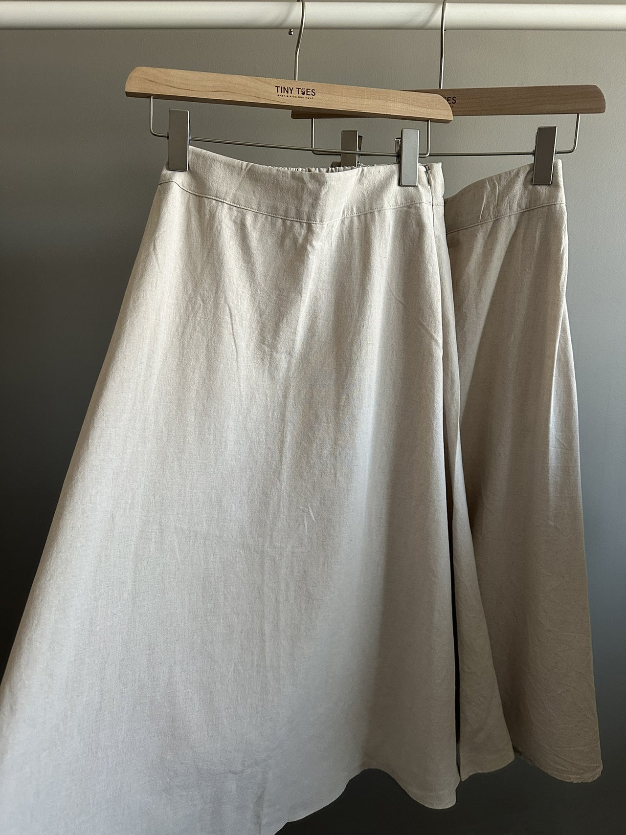 Linen Flare Skirts