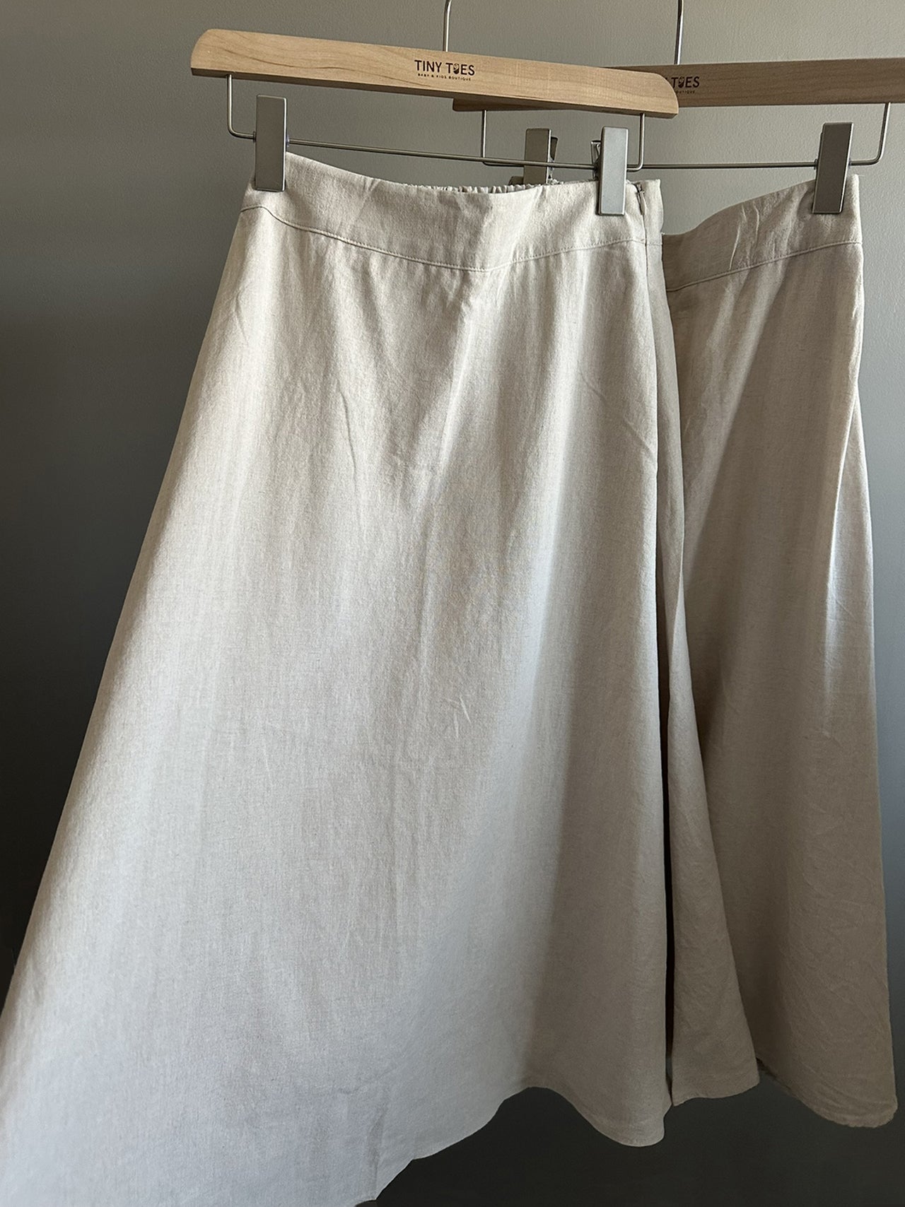 Linen Flare Skirts