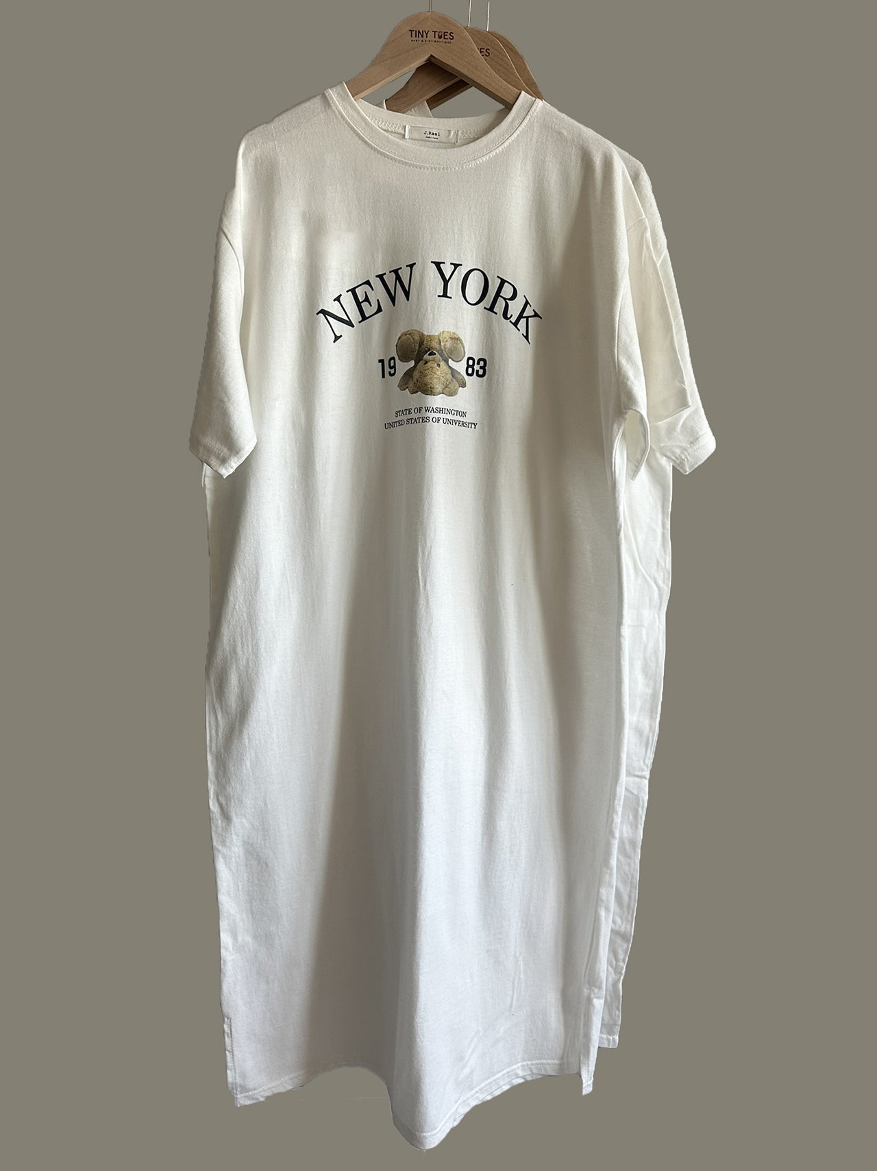 Comfy NY Bear Loose Dress