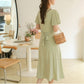 Flutter Wrapped Dress